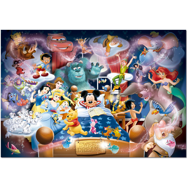 Puzzle Les rêves peuvent devenir réalité / Disney Princesses - 150