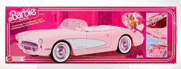 Photo du produit Barbie The Movie véhicule Pink Corvette Convertible Photo 3