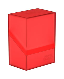 Ultimate Guard Boulder Deck Case 60+ taille standard Ruby