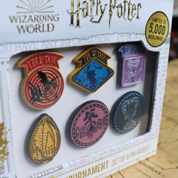 Harry Potter pack 6 pin's Triwizard Tournament Limited Edition